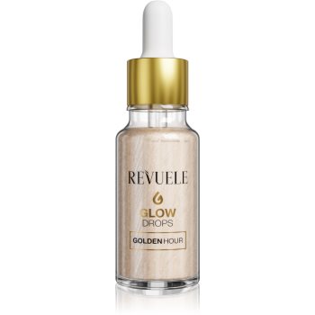 Revuele Glow Drops Golden Hour ser cu efect iluminator corp si fata - imagine 2